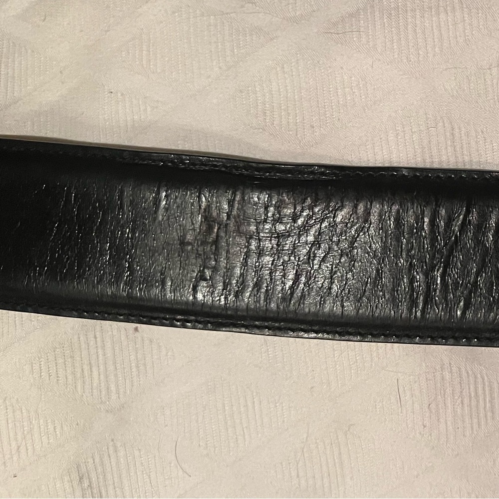 XS Gucci Belt 65cm Black Leather, authentic - Picture 5 of 7